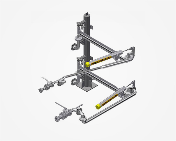 Compressed Gas Bottom Loading Arm